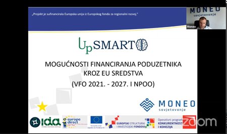 Uspješno održana radionica na temu „Mogućnosti financiranja poduzetnika kroz EU sredstva (VFO 2021. 